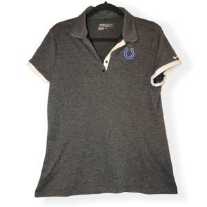Nike Golf Tour Performance Dri-Fit NFL Indy Colts
